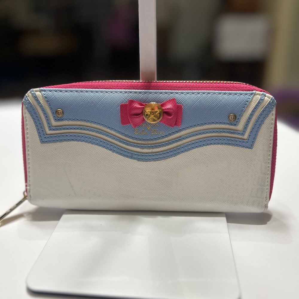 Sailor Moon Samantha Vega inspired long zip around wallet